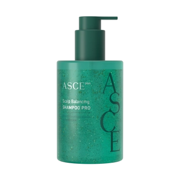 ASCEplus Scalp Balancing Shampoo PRO 300 мл - професионален корейски шампоан с екзозоми за коса и скалп. Почиства, освежава, хидратира и подхранва за по-мека и жизнена коса. Грижа при косопад, чувствителен скалп, омазнена коса. За ежедневна употреба.